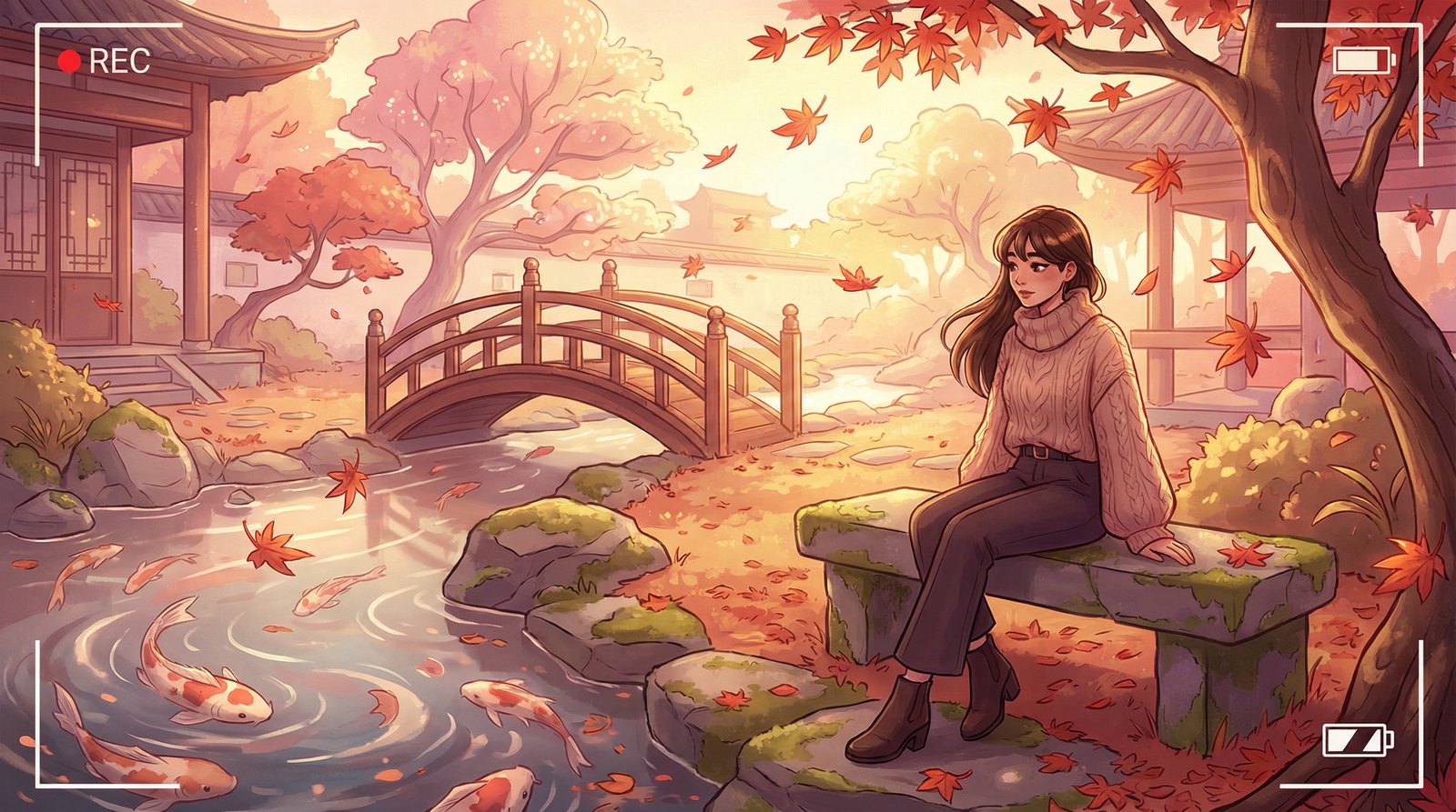 抖荫短视频福利姬影像-秋日漫步